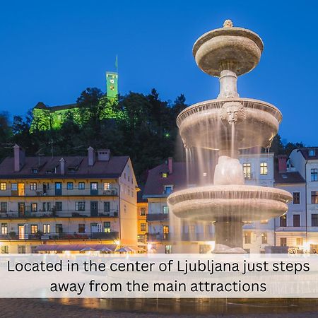 Riverside Apartment Ljubljana Exteriör bild