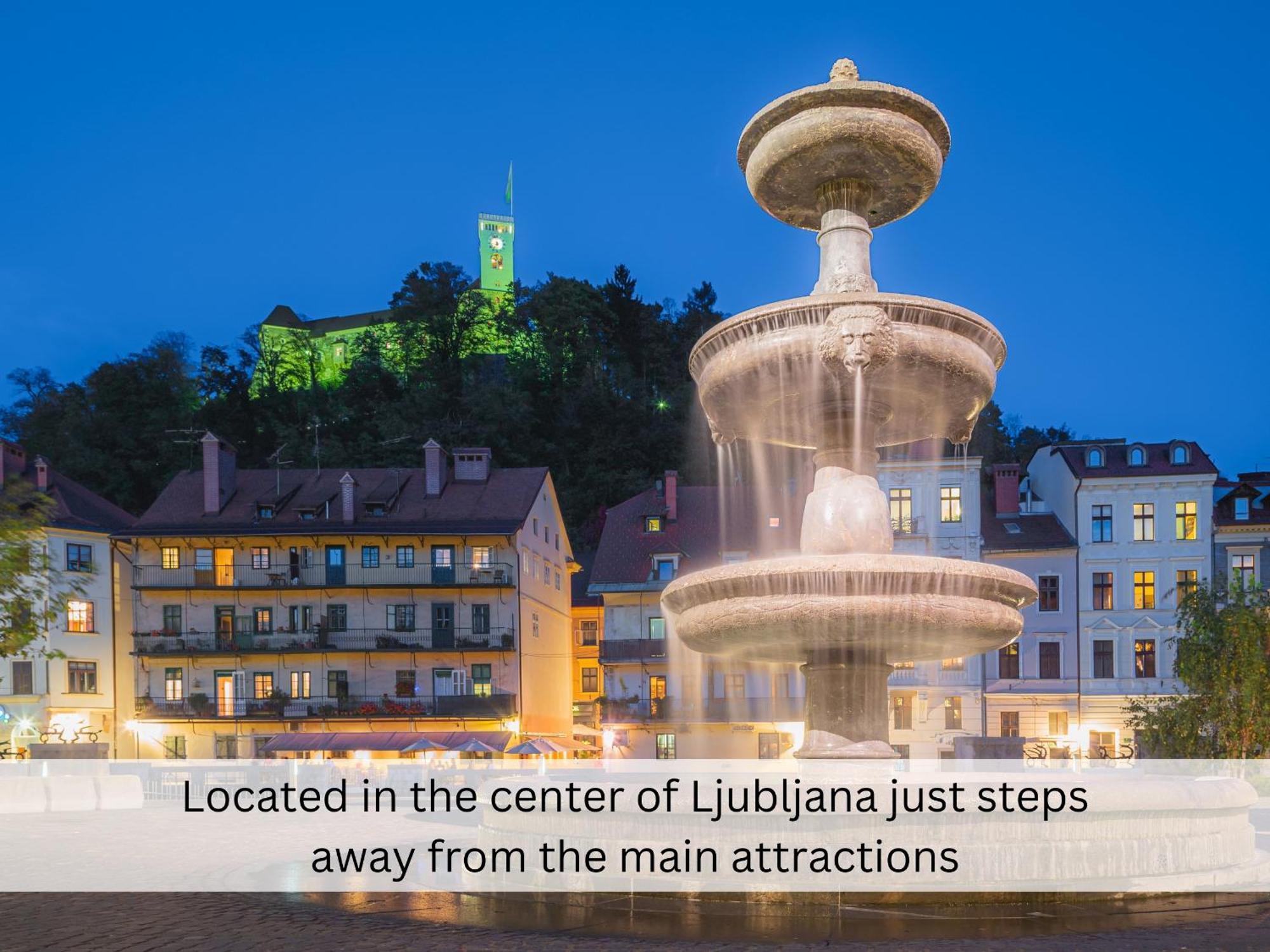 Riverside Apartment Ljubljana Exteriör bild