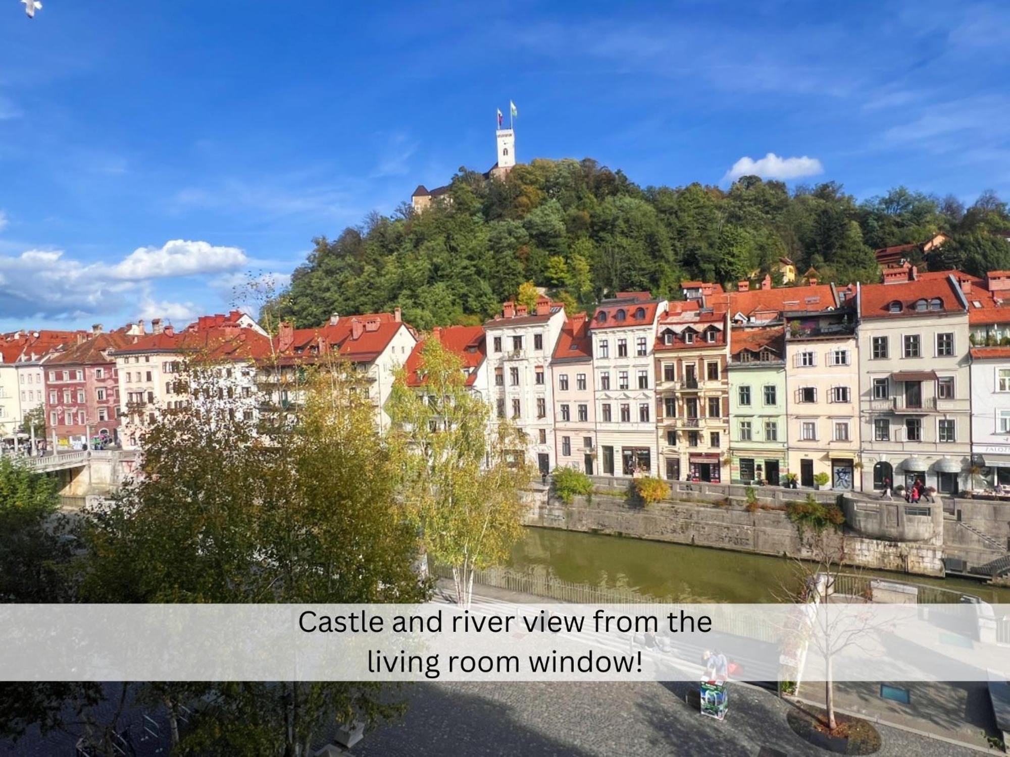 Riverside Apartment Ljubljana Exteriör bild